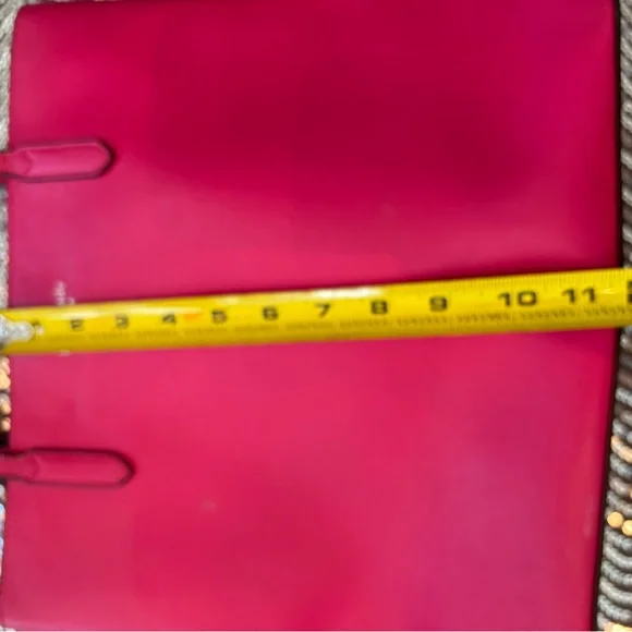 kate spade Hot Pink Bow Saffiano Tote - Picture 14 of 16